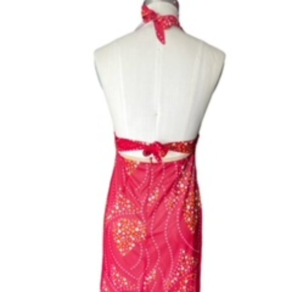 Brandenburg Polka Dot Halter Dress - Picture 2 of 10